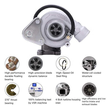 Load image into Gallery viewer, CT20 Turbo suitable for Toyota Land Cruiser Hilux 2.4L D 2L-T 1720154060 Turbine