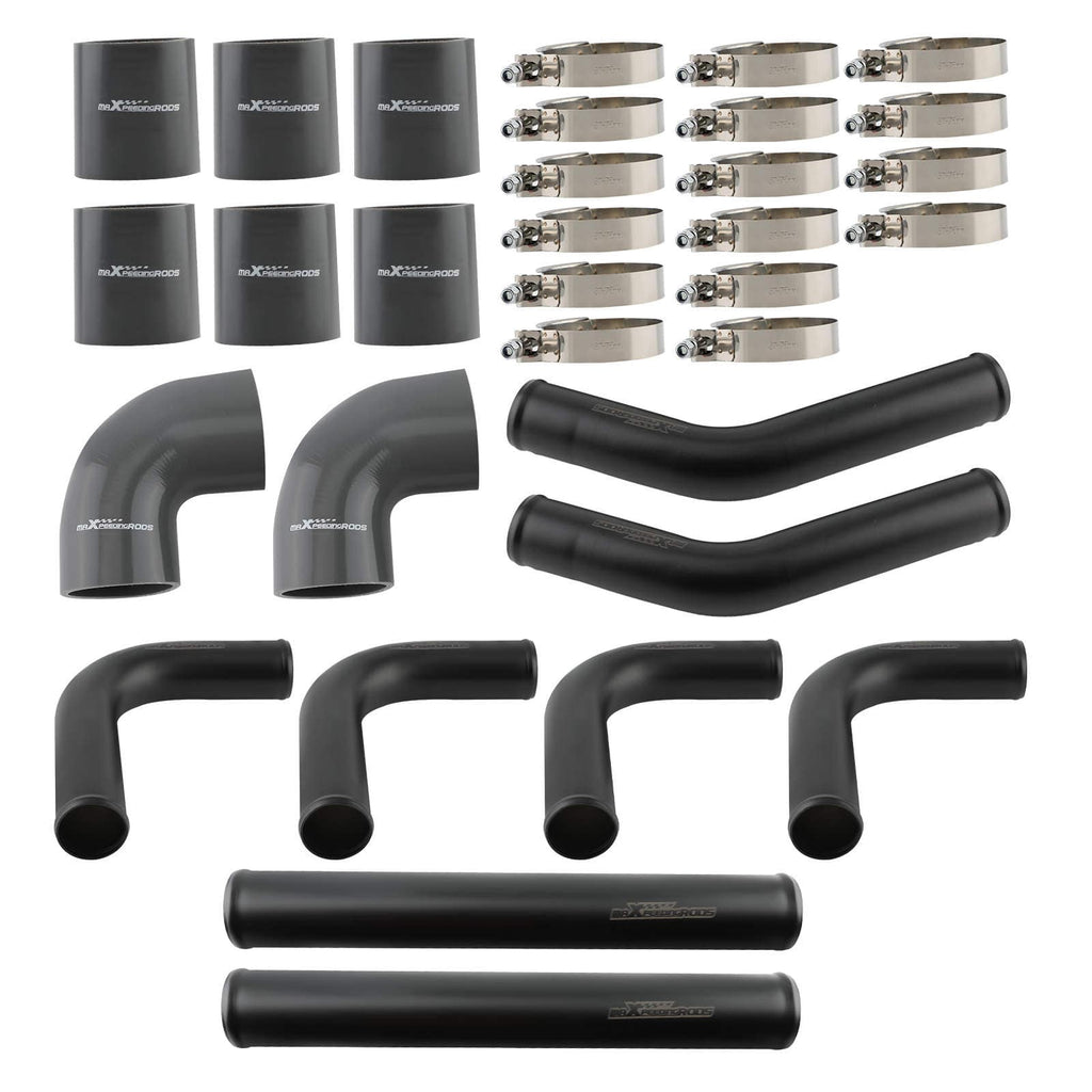 Universal T3T4 Turbo Intercooler + Piping + Wastegate suitable for BMW 328i 325i 323i