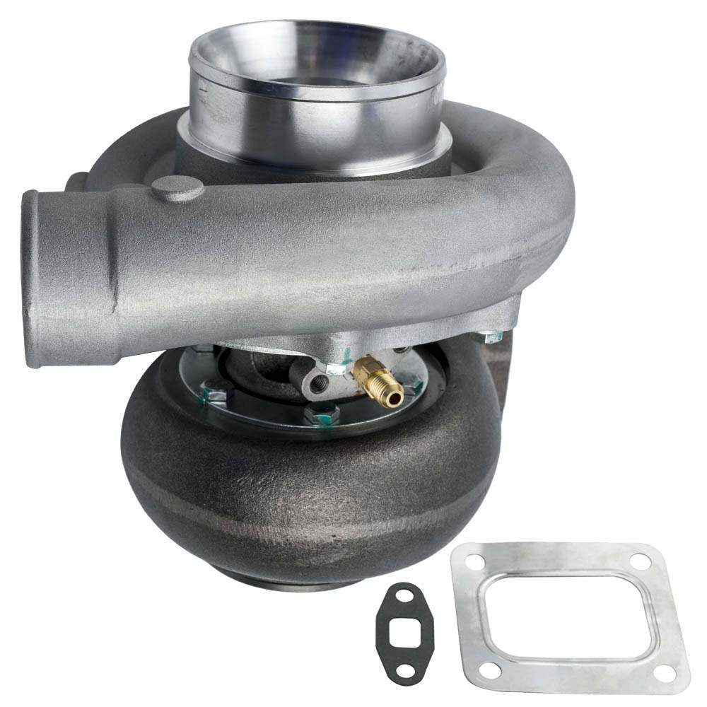T76 Turbo Oil Cooled Turbo A/R 0.96 0.8 T4 Flange V-band V6 suitable for V8 3.5L