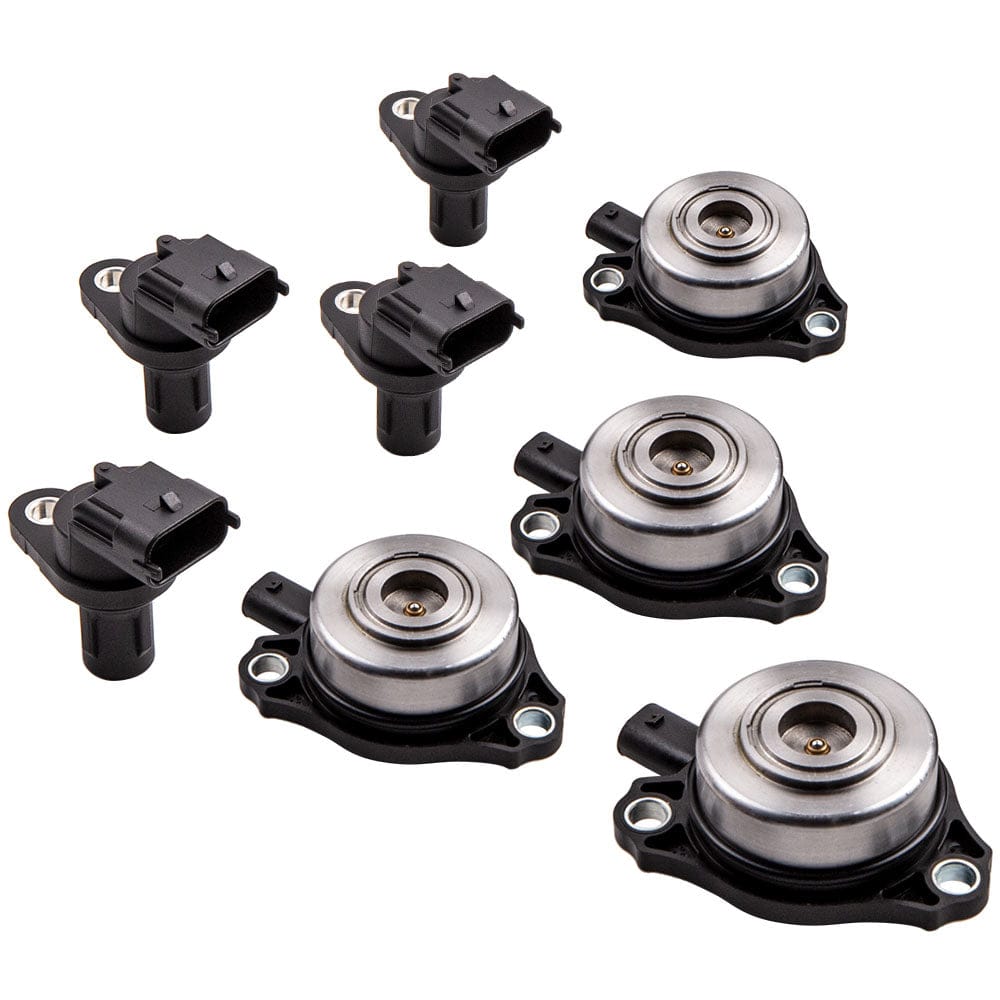 4x Nokkenas Position Sensor 4x Nokkenas Adjuster Magnet geschikt voor Mercedes W164 W221 W211 W204