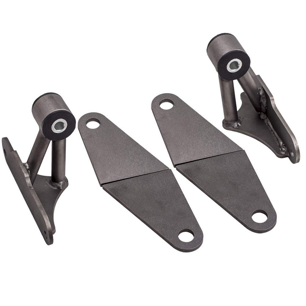 Pair Compatible for Ford SBF Small Block 289 302 351W Engine Swap Weld-In Motor Mounts Kit