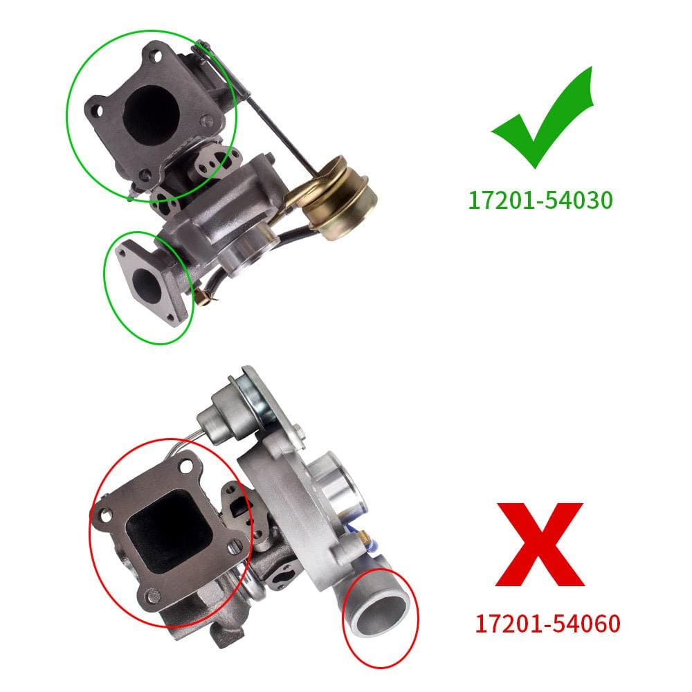 Turbo CT20 2.4 TD geschikt voor Toyota Landcruiser Runner geschikt voor Hiace Hilux 17201-54030