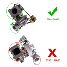 Load image into Gallery viewer, Turbo CT20 2.4 TD geschikt voor Toyota Landcruiser Runner geschikt voor Hiace Hilux 17201-54030