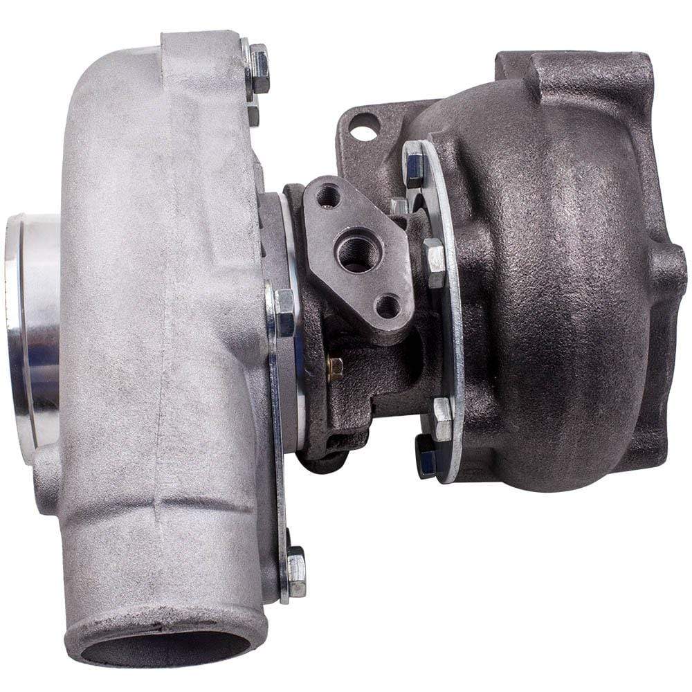 Universal T3 T4 T04E Turbo .57 A/R Oil Cooled Turbine 5-Bolt Flange voor 1.5-2.5L 400HP