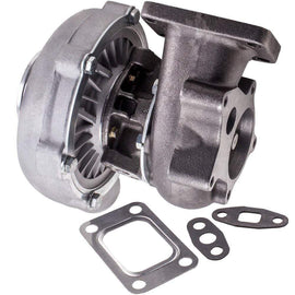 Universal T3 T4 T04E Turbo .57 A/R Oil Cooled Turbine 5-Bolt Flange voor 1.5-2.5L 400HP