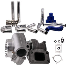Load image into Gallery viewer, Universal voor GT35 Turbo Water Cooled Turbo and 2.5 Inch Intercooler Piping Kit