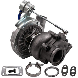 Universal T3 Turbo .63 A/R Oil Hybrid V Band voor 4 6 Cylinder TCD
