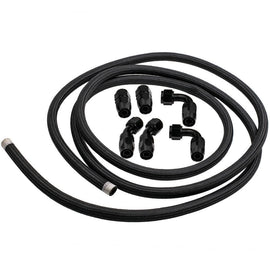 AN10 Nylon Staal Braided Oil Fuel Line Adapter FUEL LINE