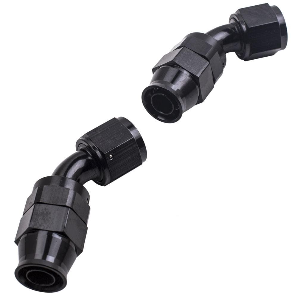 AN-10 Reusable Swivel Hose End Nylon and Roestvrij staal Braided 20FT Fuel Line
