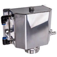 Load image into Gallery viewer, 1000ml Aluminium Radiateur Coolant Overflow Recovery Tank Universal Cold Engine