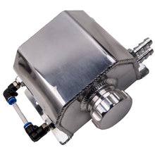 Load image into Gallery viewer, 1000ml Aluminium Radiateur Coolant Overflow Recovery Tank Universal Cold Engine