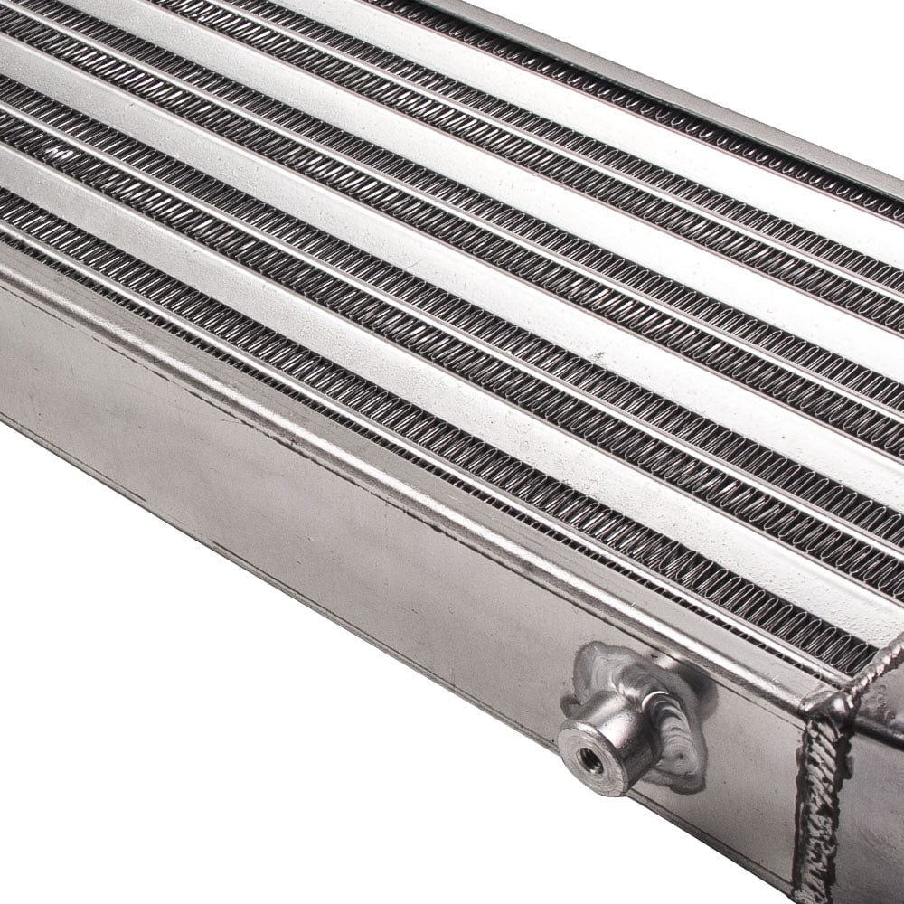 UNIVERSAL ALUMINIUM VOOR MOUNT TURBO INTERCOOLER 27x 7x 2.5 Tube Fin