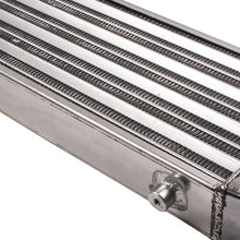 Load image into Gallery viewer, UNIVERSAL ALUMINIUM VOOR MOUNT TURBO INTERCOOLER 27x 7x 2.5 Tube Fin