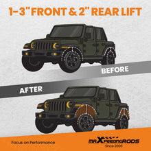 Load image into Gallery viewer, 3" Front/ 2" Rear Lift Kit Compatible with Chevy Avalanche Compatible with Tahoe 2002-06
