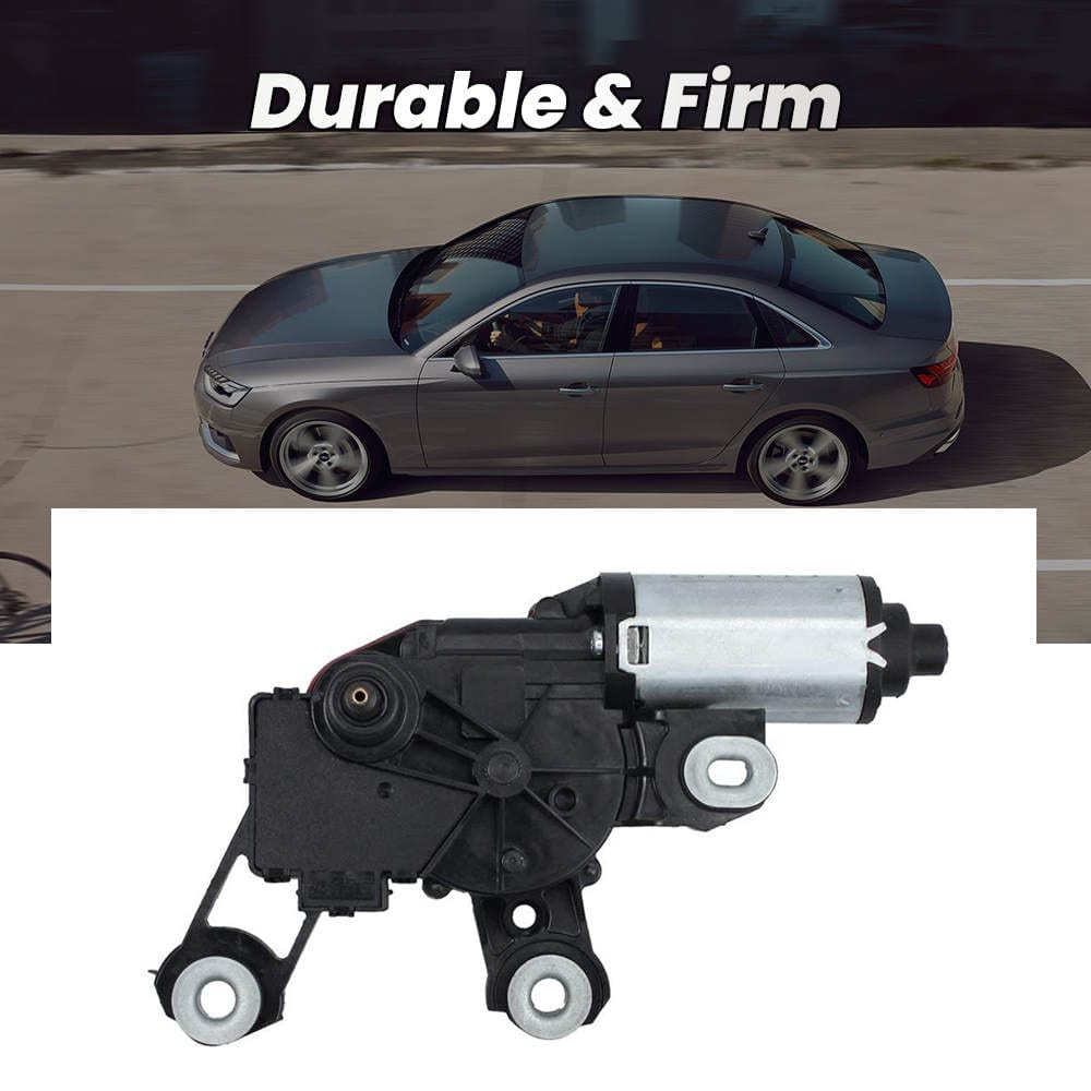 Windscreen Wiper Motor Kit suitable for Audi A3 8P1 8PA A4 8E2 B6 8EC B7 A6 Q5 Q7 8E9955711B rear
