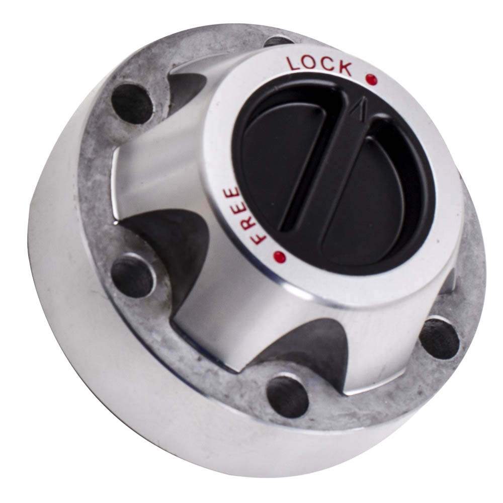 2x Free Wheel Hubs suitable for Nissan Patrol GU GQ suitable for Ford Maverick Manual Locking
