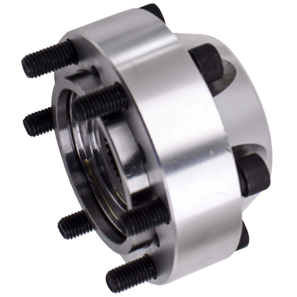 2x Free Wheel Hubs suitable for Nissan Patrol GU GQ suitable for Ford Maverick Manual Locking