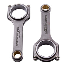 Load image into Gallery viewer, H-beam connecting rods 4 pcs with ARP 2000 bolts for Alfa Romeo 2000 Nord engine 157 mm