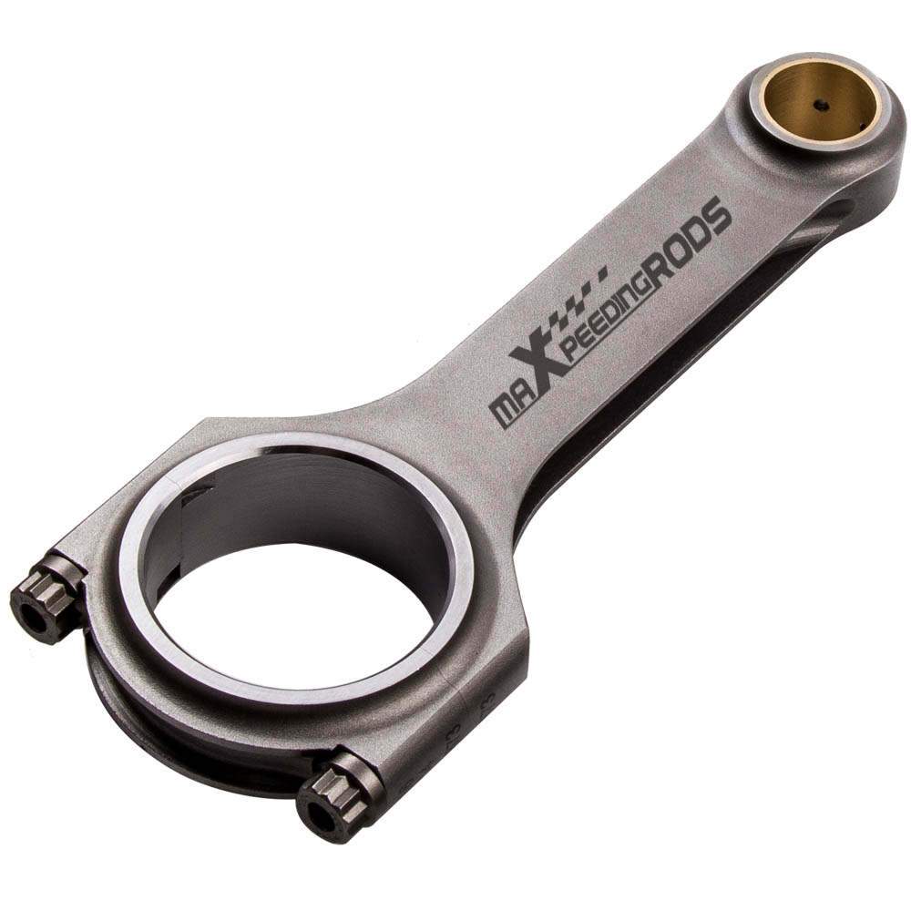 H-beam connecting rods 4 pcs with ARP 2000 bolts for Alfa Romeo 2000 Nord engine 157 mm