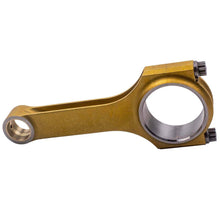 Load image into Gallery viewer, Forged connecting rods H-beam set of 2 for Fiat 500 old model 2-cylinder | 130 mm, titanized, ARP 2000 bolts