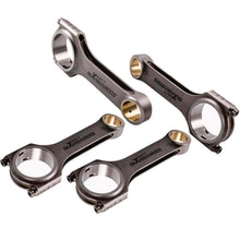 Load image into Gallery viewer, Forged connecting rods H-beam set of 4 for Ford X-Flow / Lotus Twin Cam BDA | 132.84 mm, ARP 2000 bolts