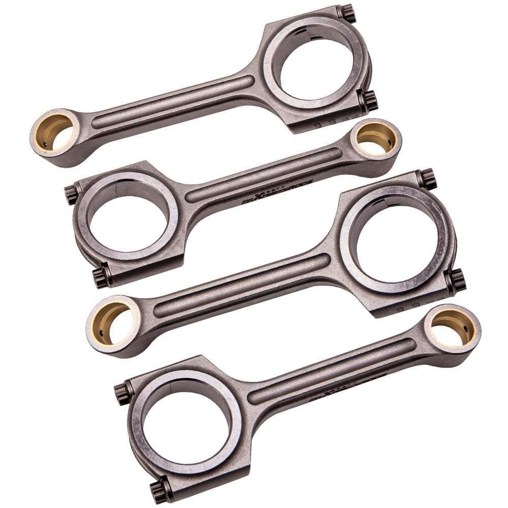 I-beam connecting rods 4 pcs forged 4340 with ARP 2000 bolts for Honda Fit / Jazz GK5 1.5 L15B L15Z5