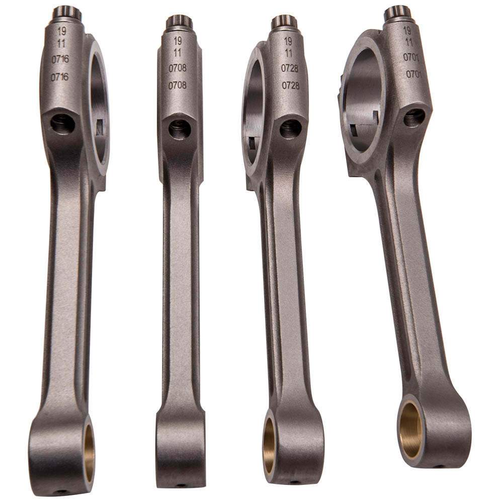 I-beam connecting rods 4 pcs forged 4340 with ARP 2000 bolts for Honda Fit / Jazz GK5 1.5 L15B L15Z5