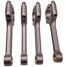 Load image into Gallery viewer, I-beam connecting rods 4 pcs forged 4340 with ARP 2000 bolts for Honda Fit / Jazz GK5 1.5 L15B L15Z5
