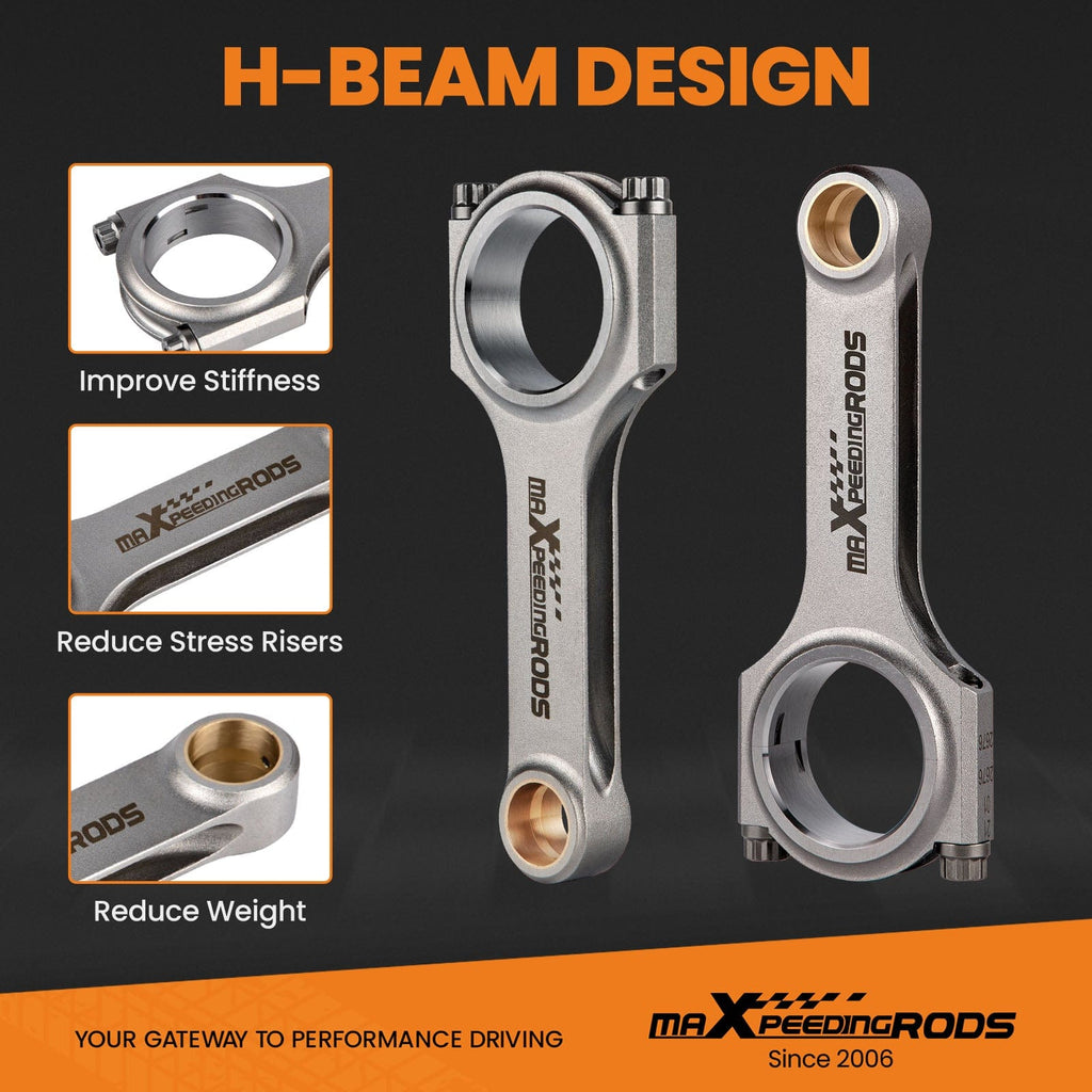 H Beam Connecting Rods suitable for Nissan Patrol Safari 4.2L TD42 Turbo Diesel ARP