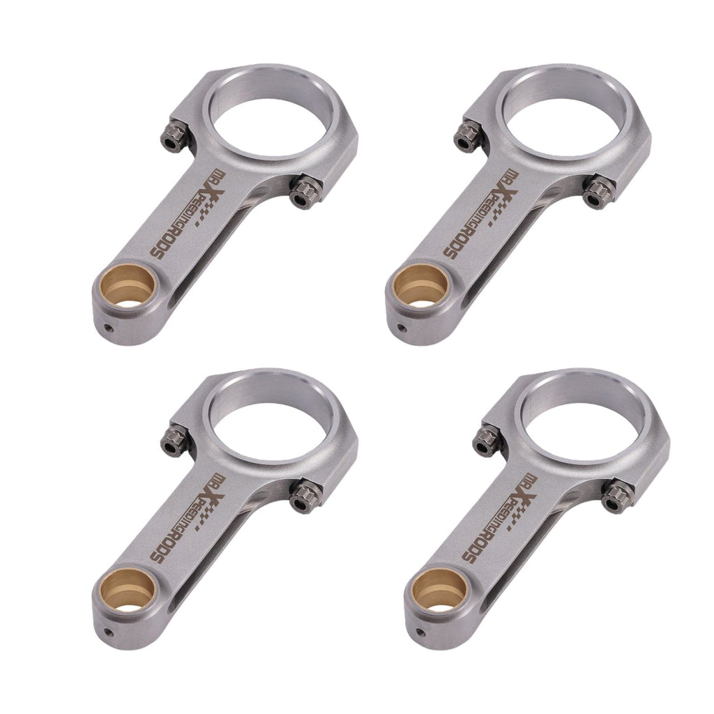 Forged connecting rods H-beam set of 4 for Porsche 914 2.0 4-cylinder 74 kW / 101 hp (1972-1975) | 131 mm, ARP 2000 bolts