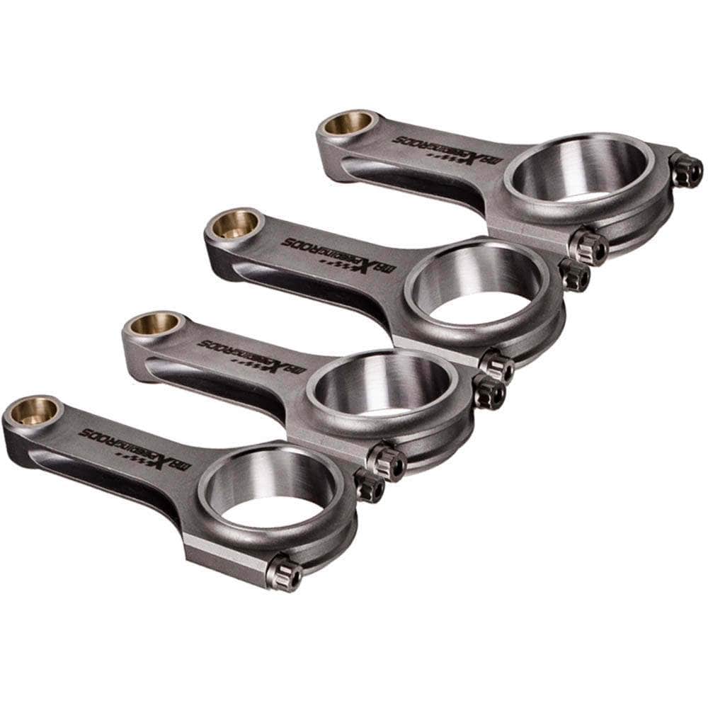 Forged connecting rods H-beam set of 4 for Toyota 8NR-FTS 1.2 Turbo (Auris, Corolla, C-HR) | 149.2 mm, ARP 2000 bolts