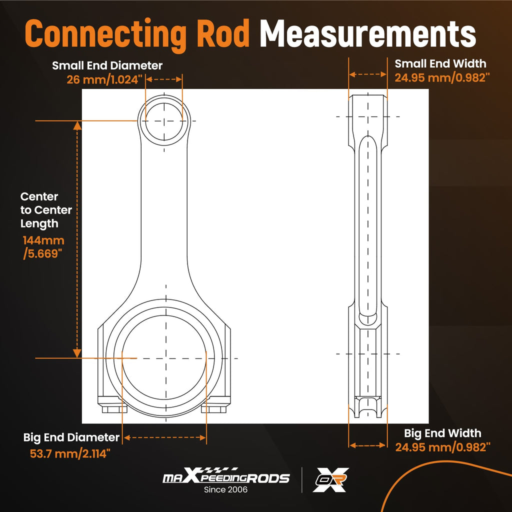 Connecting rods suitable for Audi VW TDI PD130 PD140 PD150 PD170 1.9 2.0 connecting rods ARP 2000