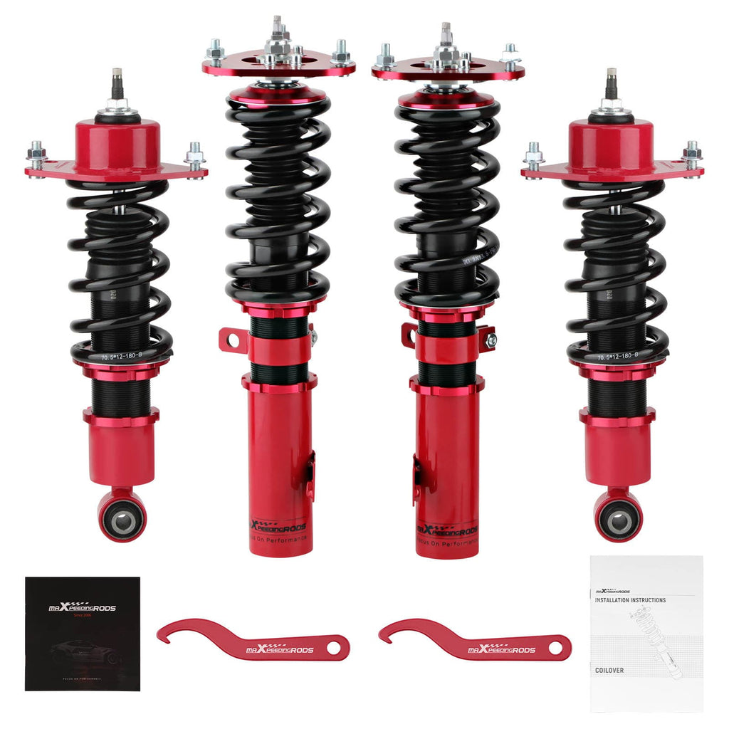 24 Wege demper schroefset geschikt voor Toyota Celica 1,8 VVT-i T-Sport 2000-2004