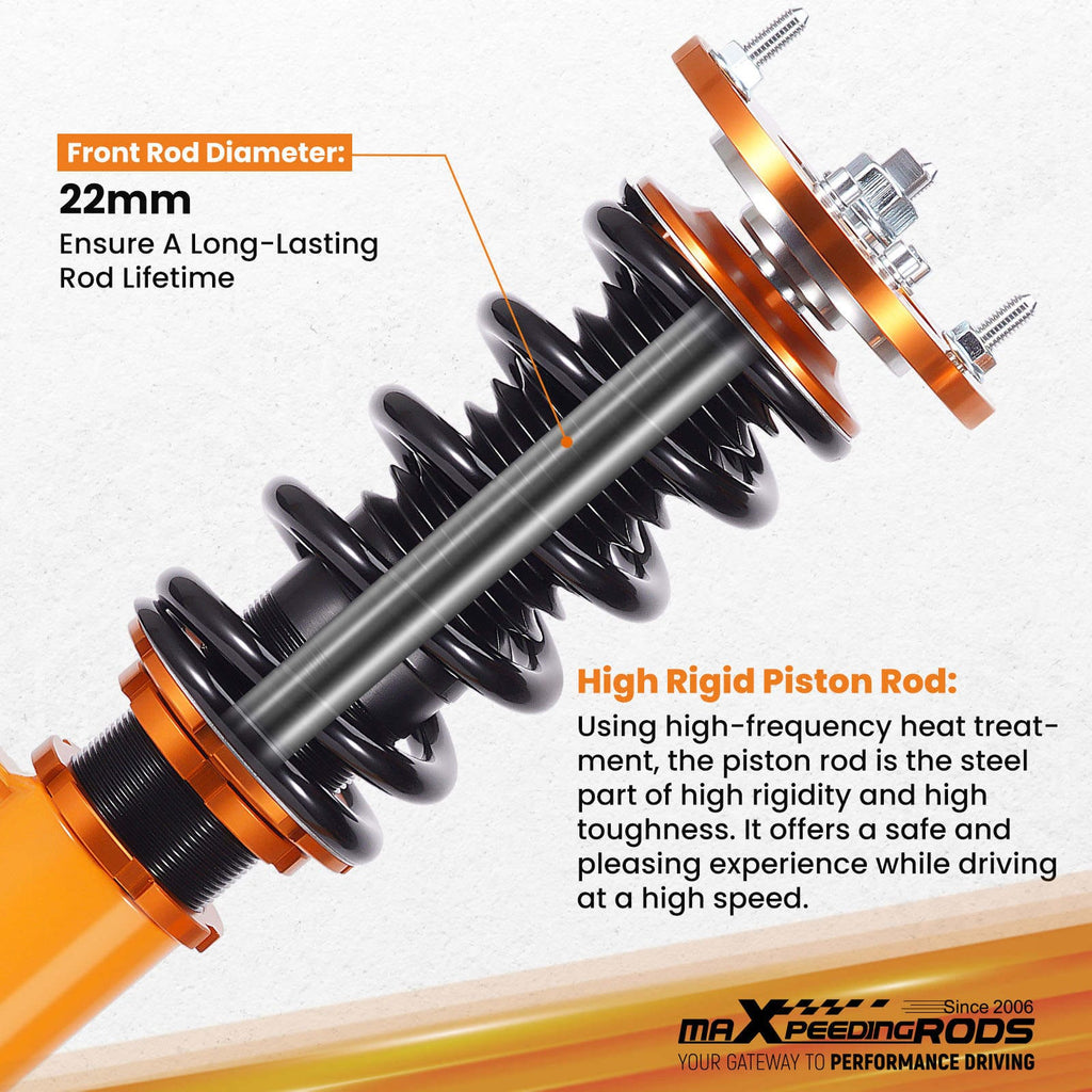 Adjustable Height Shock Absorbers suitable for BMW 3 Compact E36 1994-2001