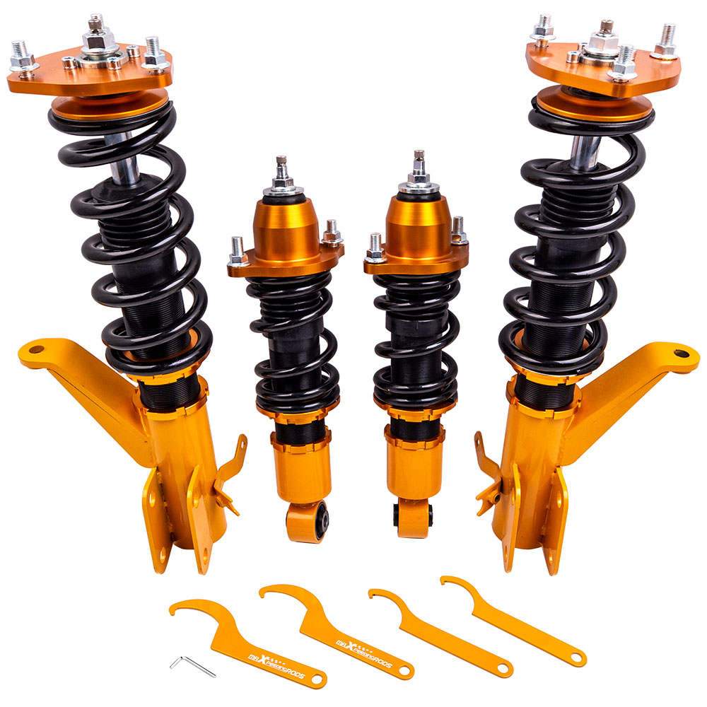 Coilover Damper Adjustable suitable for Honda Civic EM2 2001-2005 Golden