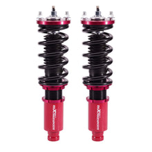 Load image into Gallery viewer, Schroefset geschikt voor Honda Civic CR-X EG 1988-1995 dempingsverstelbaar rood