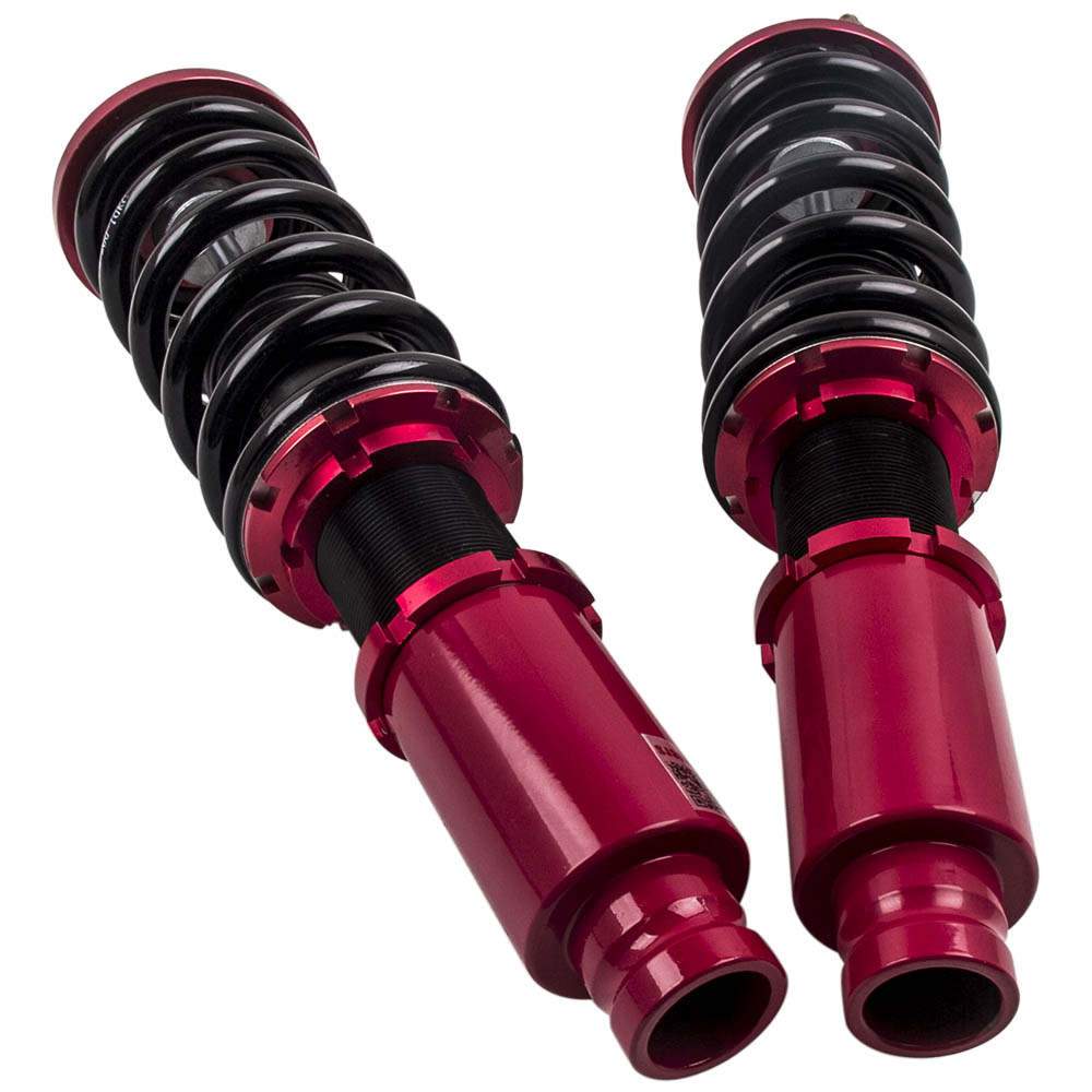 Sports Coilover Suspension Kit Red suitable for Honda CR-V 96-01 Lowering