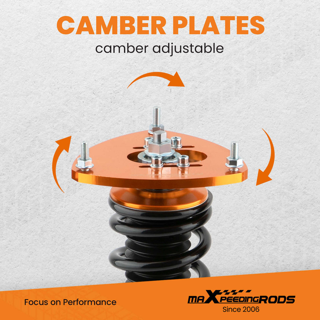 Coilovers for Subaru Legacy BL BP (BP5 BPE) 2003-2009 | 1-3 inch lowering, incl. camber plates