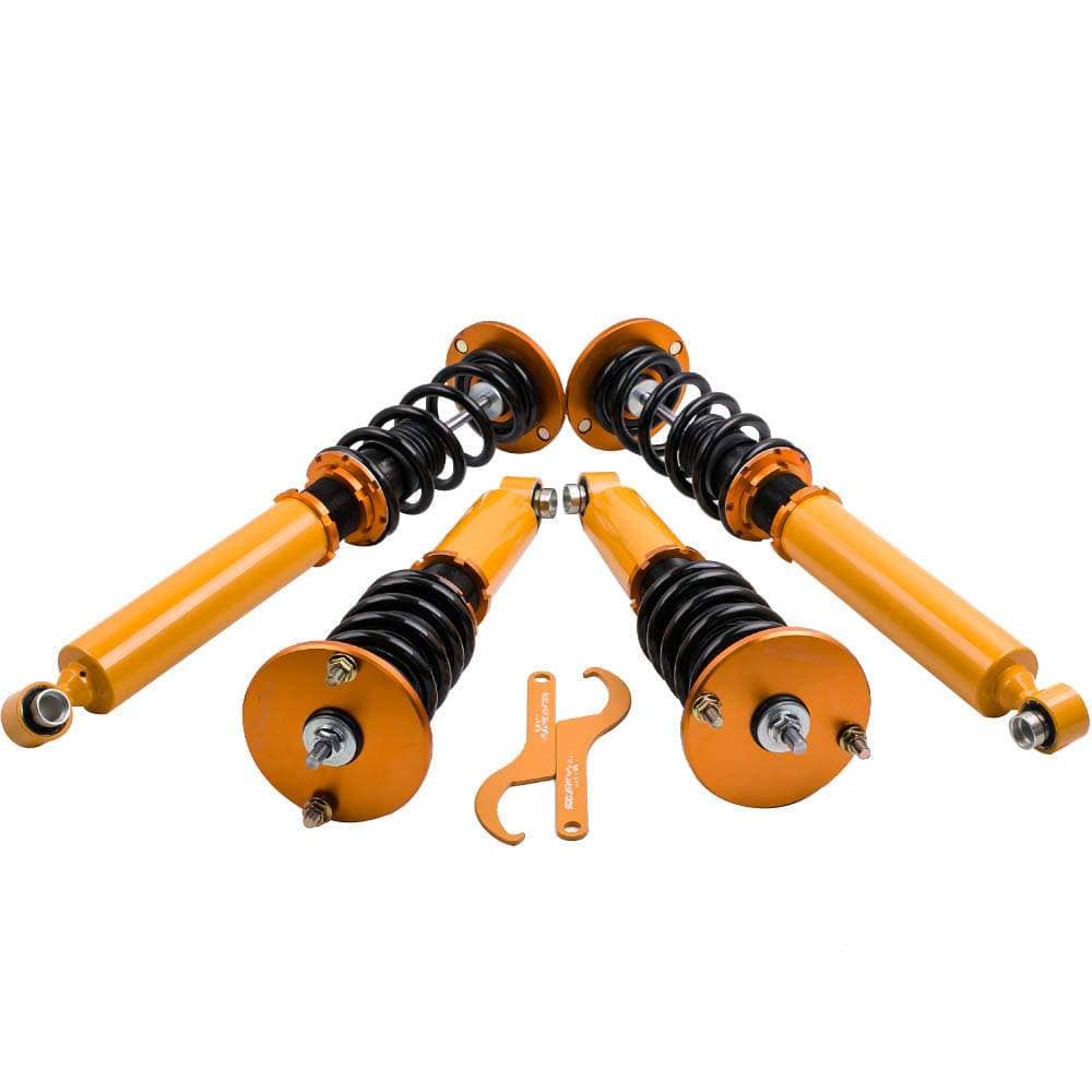 Adj. Height-compatible coilover suspension kits for Nissan Skyline R33 GTS GTST RB25DET 93-97