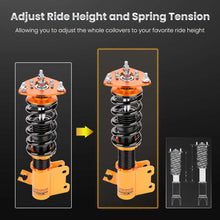 Load image into Gallery viewer, Adjustable Front Damper Coilover Kit suitable for Nissan S13 Silvia 200SX 89-93