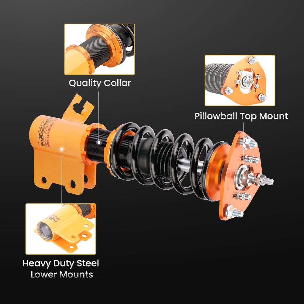 Adjustable Front Damper Coilover Kit suitable for Nissan S13 Silvia 200SX 89-93