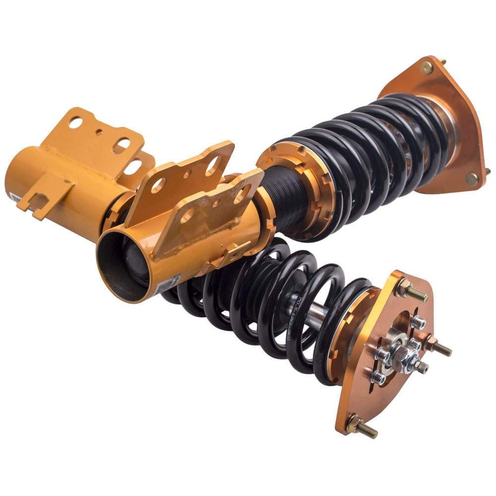 Adjustable sport suspension suitable for Subaru Forester model years 1998-2002 gold
