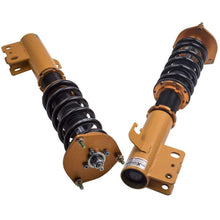 Load image into Gallery viewer, Adjustable sport suspension suitable for Subaru Forester model years 1998-2002 gold