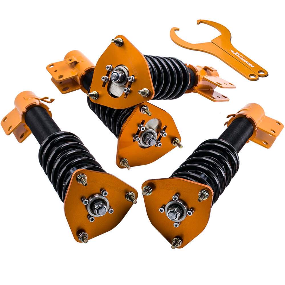 Coilover suspension suitable for Subaru Impreza WRX 02-07 STI 04 GDB, adjustable height, top, GER