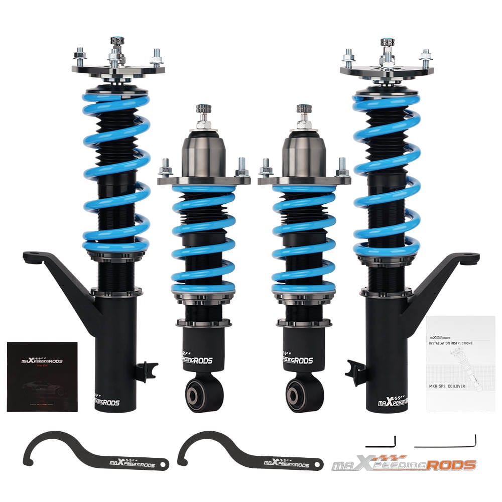 Complete Suspension Coilover Struts suitable for Honda Civic VII Coupe EM2 2001-2005