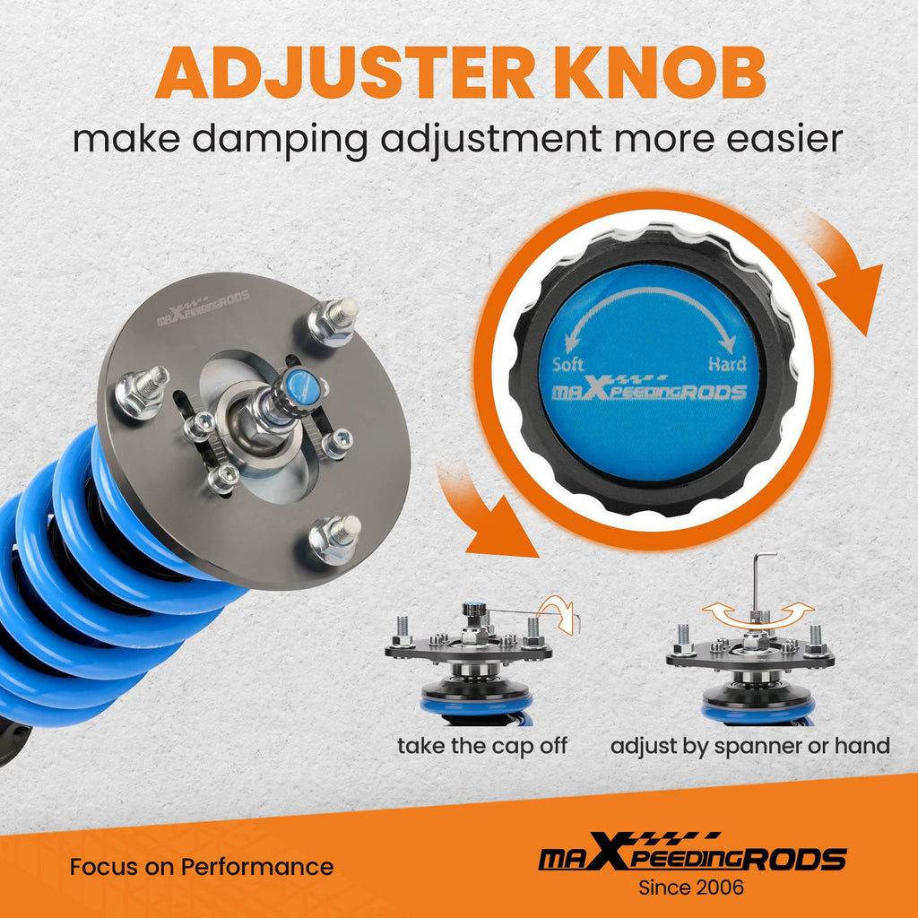 Schroefset demping einstellbar geschikt voor Mitsubishi Eclipse 95-99 D38A Cabriolet