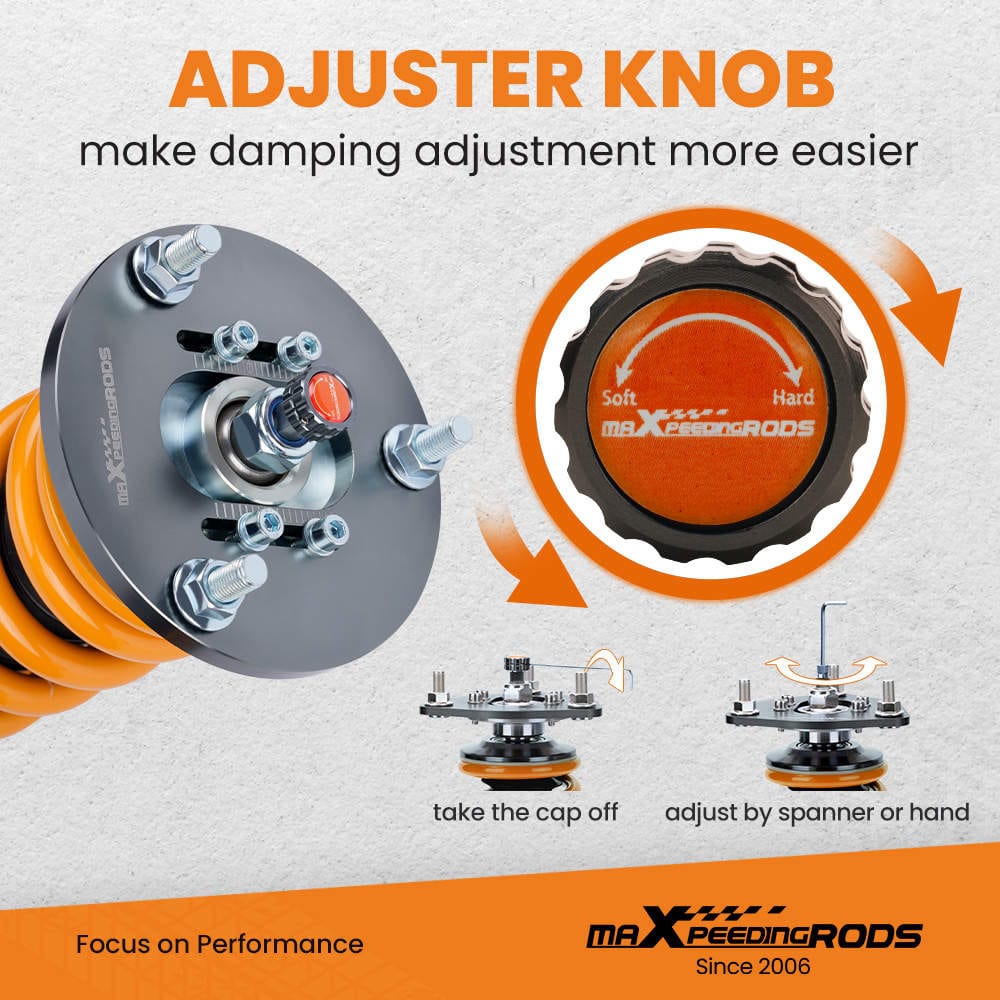 Adj Damper Coilover Kits Suitable for Mitsubishi Eclipse 95-99 D38A Convertible 4CYL