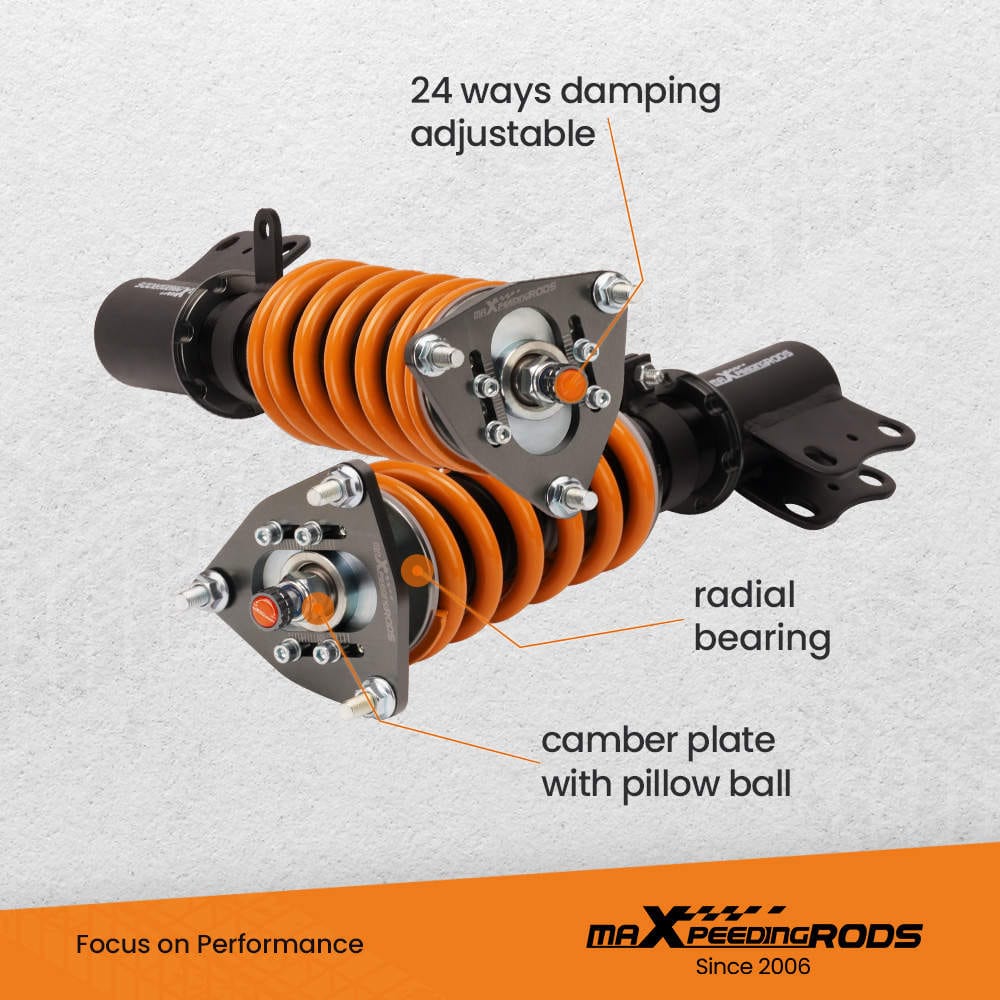 4-Way Adjustable Damper Coilover Kits for Mitsubishi Lancer