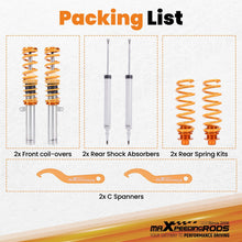 Load image into Gallery viewer, Coilover Kit suitable for BMW E91 E92 E93 Suspension Coil Spring Kit Coil Shock Struts Lowering