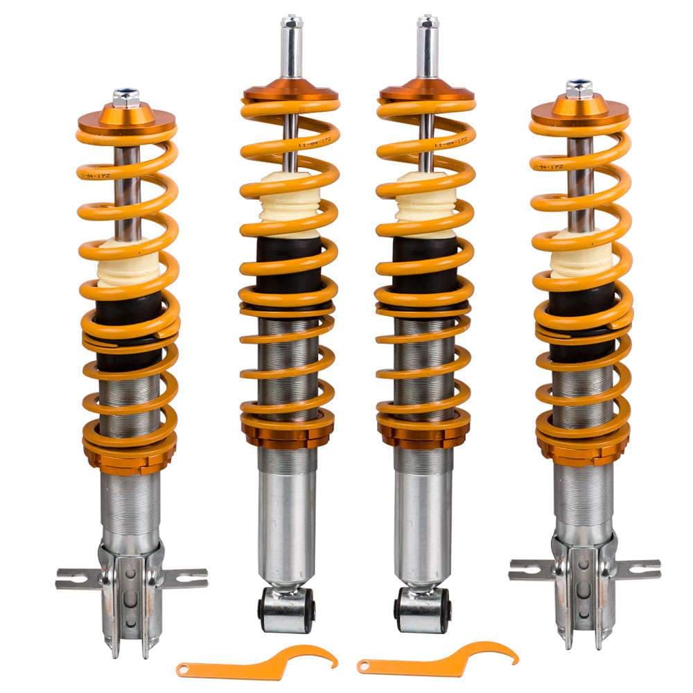 Coilover Kit for VW MK1 Cabriolet suitable for Golf I Jetta I Adjustable Lowering Suspension Shock Kit